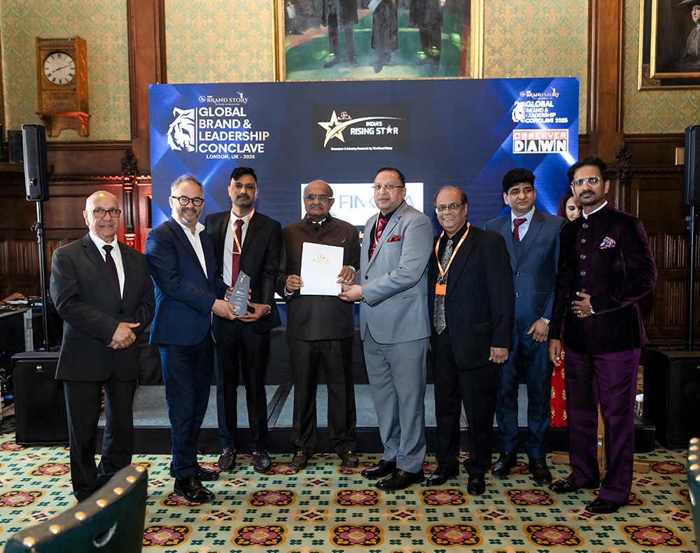 Mid-Day - Finkeda Gets Honoured With India’s Rising Star Award at Global Brand and Leadership Conclave 2025