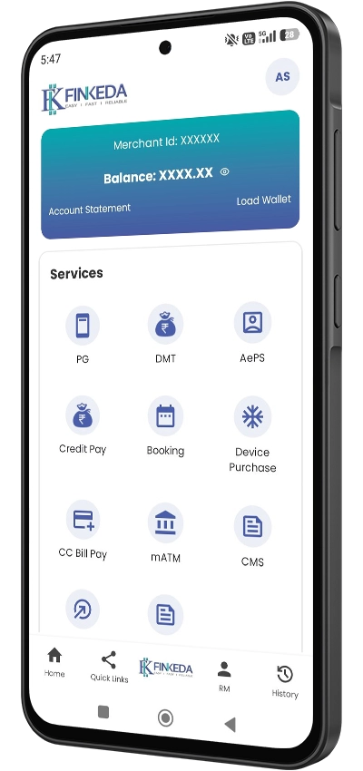 Home Right Side Mobile App
